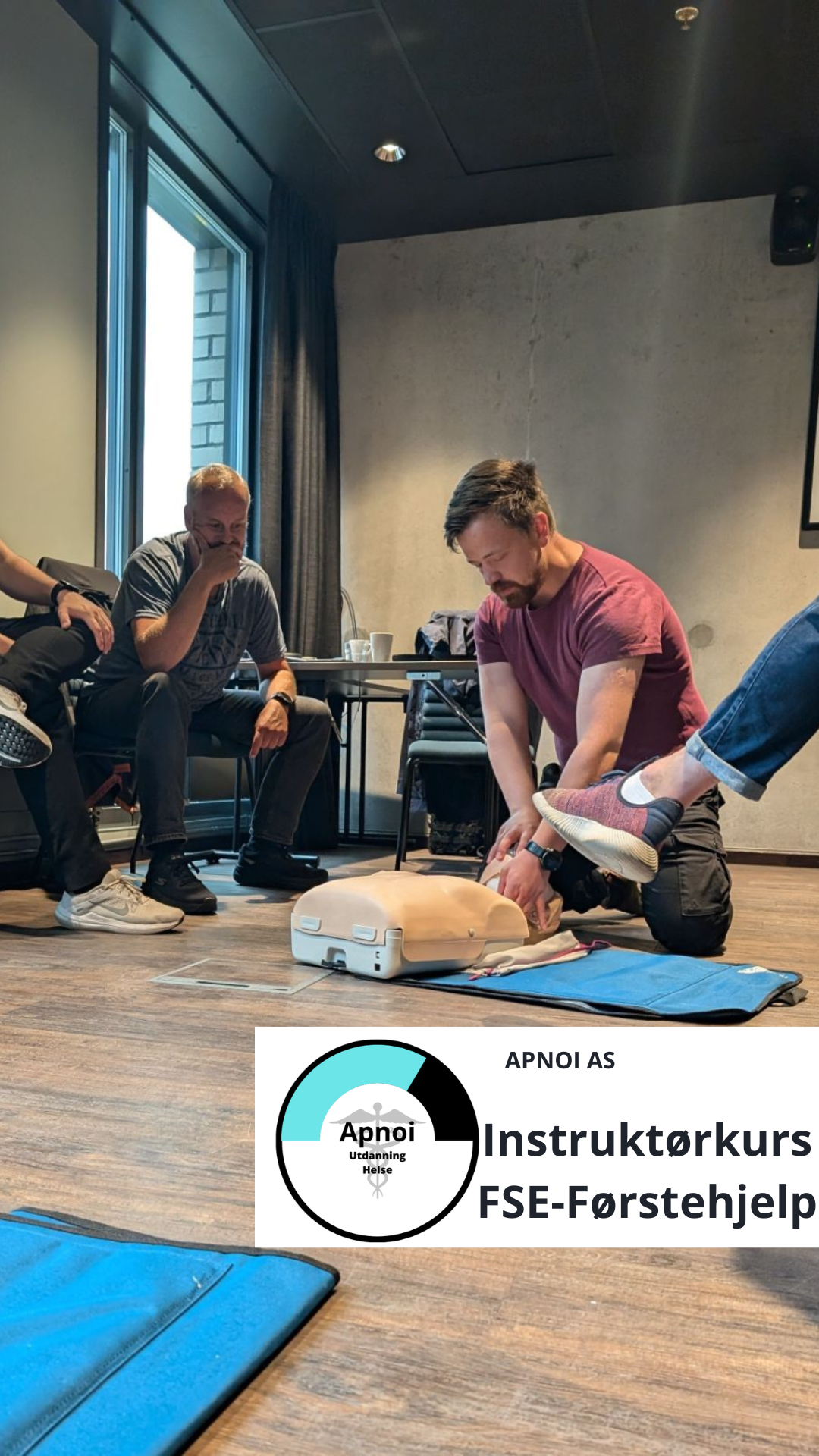 Kurspakke FSE - Førstehjelp instruktør (Oslo 25.05.26) - Apnoi
