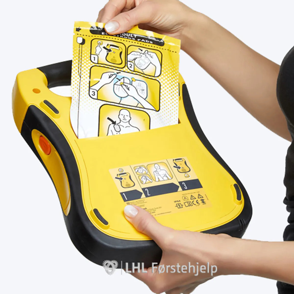 Lifeline AED Hjertestarter - Norsk, med 7 års batteri - Apnoi